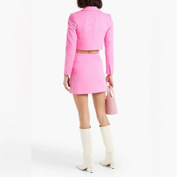 DEREK LAM 10 CROSBY Bellamy A-Line Mini Skirt - Picture 4 of 12